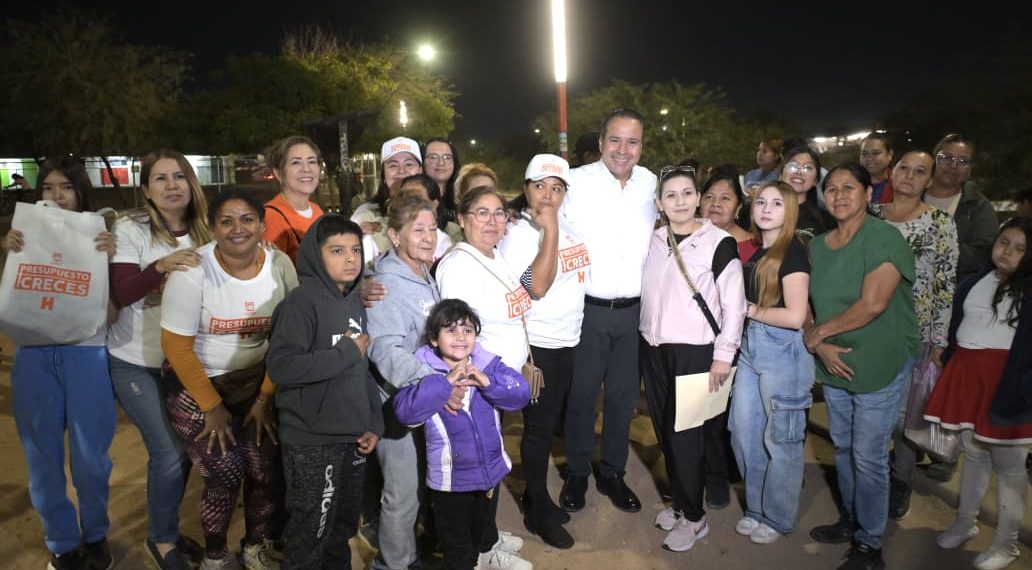 Refuerza Toño Astiazarán seguridad de familias de La Cholla con corredor Camina Segura 103