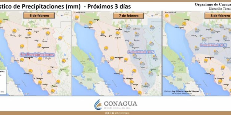 Hay posibilidades de lluvias para este fin de semana: CEPC