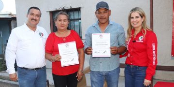 Lupita Soto llama a recuperar los buenos gobiernos del PRI; toma protesta a comités de Suaqui Grande y Soyopa