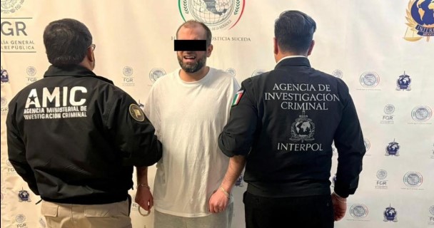 Captura AMIC a imputado por feminicidio en colaboración con INTERPOL y FGR