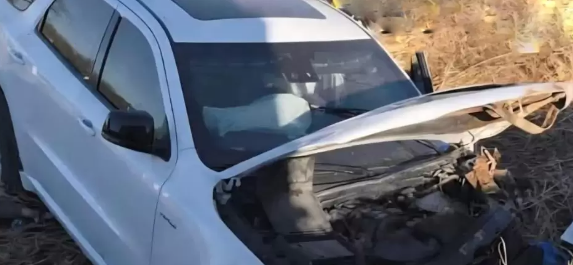 Secretario de Gobierno de Sonora sufre accidente automovilístico