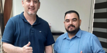 Erubiel Durazo da la cara por el Gobierno de Sonora.