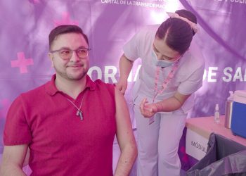 Aplica ISSSTE dosis contra el sarampión en jornada de vacunación en Ciudad de México