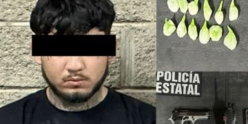 Fuerza operativa de la Policía Estatal detiene a persona armada en Puerta del Rey