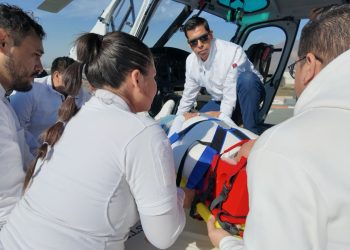 Capacita Hospital Regional del ISSSTE en Jalisco a personal en seguridad de traslados médicos vía aérea