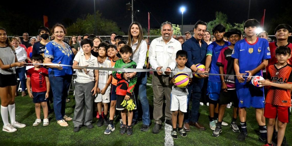 Cecop impulsa la recuperación de espacios públicos con la rehabilitación de parque en colonia Nueva Castilla
