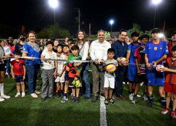 Cecop impulsa la recuperación de espacios públicos con la rehabilitación de parque en colonia Nueva Castilla