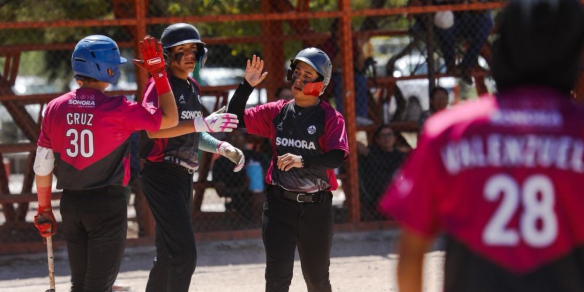 Sonora derrota a BCS en la Olimpiada Regional de Beisbol