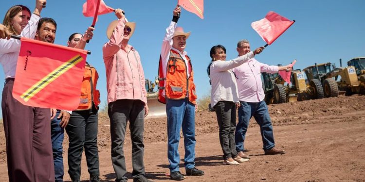 Arranca Gobernador Durazo obra de Libramiento Navojoa para transformar conectividad en el sur