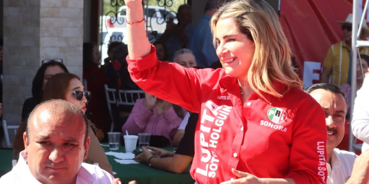 En el sur de Sonora inicia la recuperación del PRI: Lupita Soto