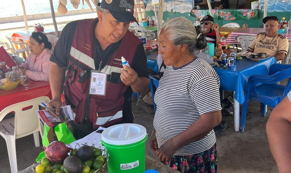 Refuerza Gobierno de Sonora verificaciones sanitarias en playas por Semana Santa