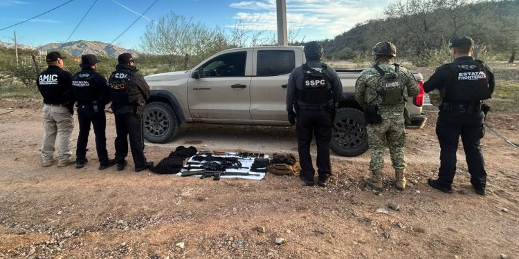 Operativo fronterizo de la Policía Estatal rinde resultados para la seguridad en Sonora