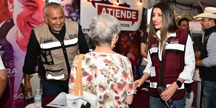 “Sonora Atiende” lleva soluciones a vecinos de Las Villas con trámites, servicios y apoyos directos
