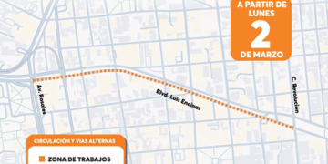 Dará Gobierno de Hermosillo mantenimiento en tramo de bulevar Luis Encinas entre Rosales y Revolución