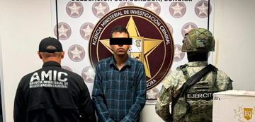 Cateo coordinado entre AMIC y DEFENSA permite captura de imputado por tentativa de homicidio en Cajeme