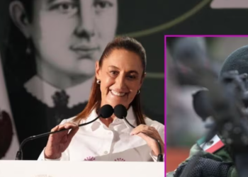 Claudia Sheinbaum encabezó el 8M en Campo Marte y reconoció a las 42 mil 600 mujeres en el Ejército y la Guardia Nacional por su labor histórica y actual