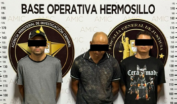 Detiene AMIC en cateo a tres personas y asegura droga en Hermosillo