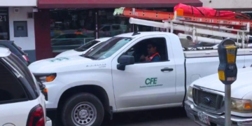 Apagón en centro de Hermosillo afecta a 721 usuarios del primer cuadro de la ciudad.