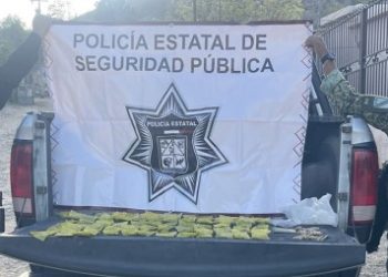 Operativo coordinado de la PESP y Defensa en combate al narcomenudeo