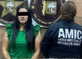 Captura AMIC en San Luis Río Colorado a mujer extranjera con orden de arresto vigente en Estados Unidos