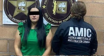 Captura AMIC en San Luis Río Colorado a mujer extranjera con orden de arresto vigente en Estados Unidos