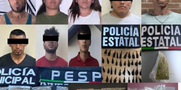 Acciones operativas de la Policía Estatal contra el narcomenudeo incauta más de 700 envoltorios de narcótico