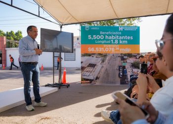 Arranca Toño Astiazarán jornadas de recarpeteo en 18 vialidades en colonias de la ciudad