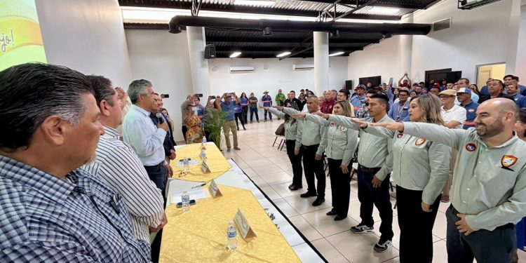Rinde protesta el Comité Ejecutivo del Sindicato de Trabajadores de Agua de Hermosillo para el periodo 2026-2031