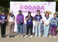 Se suman decenas de mujeres a la “Rodada por las Mujeres” en el marco del Día de la Mujer