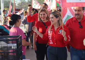 Cientos de beneficiados en Jornadas Comunitarias del PRI Sonora y PRI Hermosillo en La Cholla