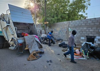 Retira Ayuntamiento de Hermosillo cerca de 870 toneladas de descacharre en los últimos cuatro meses