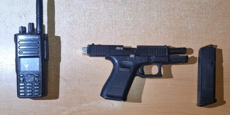 Operativo PESP en coordinación con Defensa, SSPC y Policía Municipal detiene en Nogales a persona armada