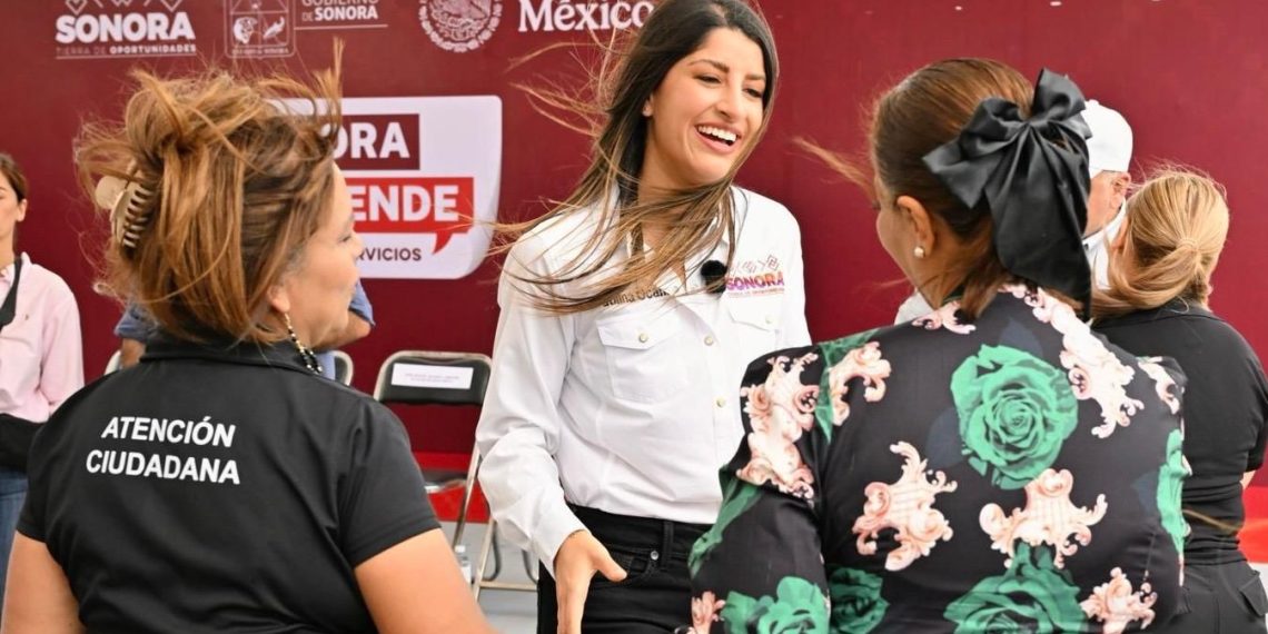 Gobernador Durazo responde necesidades del pueblo a través de Sonora Atiende: Paulina Ocaña