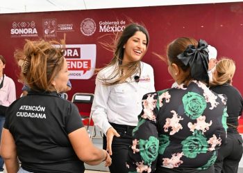 Gobernador Durazo responde necesidades del pueblo a través de Sonora Atiende: Paulina Ocaña