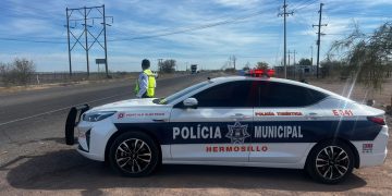 Vigila Policía de Hermosillo por aire y tierra carreteras y puntos turísticos