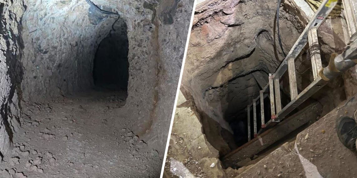 Descubren túnel de 79 metros en Nogales con dirección a la frontera