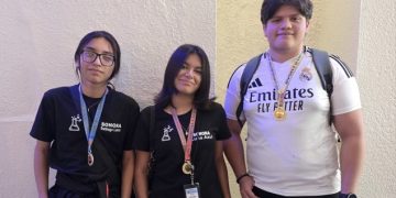 Alumnado de Cobach Sonora conquista tres medallas en la Olimpiada Nacional de Química