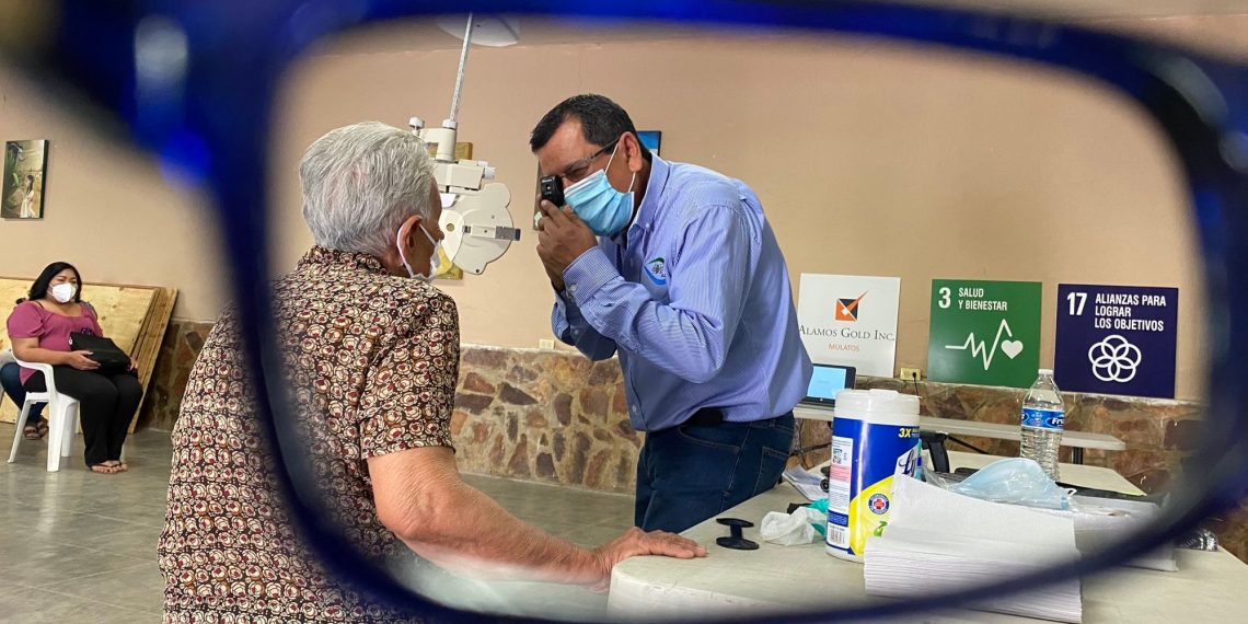 Llevará Gobierno de Hermosillo Jornada de Salud Visual al fraccionamiento Los Pinos