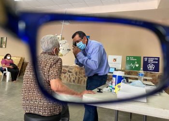 Llevará Gobierno de Hermosillo Jornada de Salud Visual al fraccionamiento Los Pinos