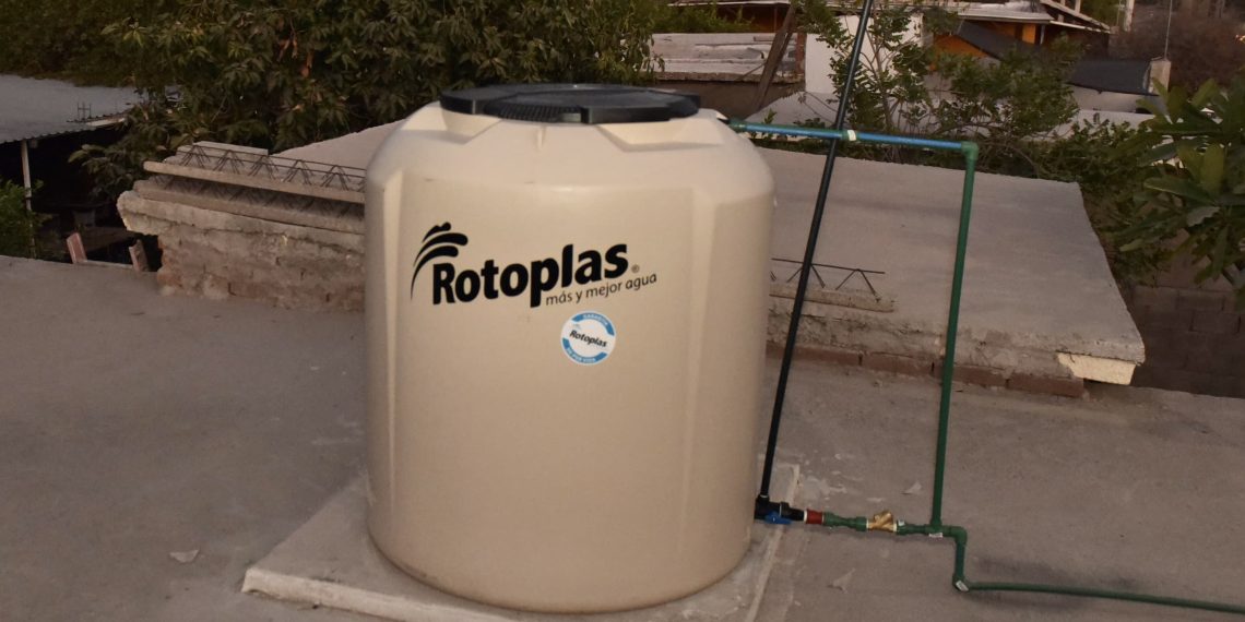 Destaca Agua de Hermosillo importancia del uso del tinaco para garantizar suministro en hogares