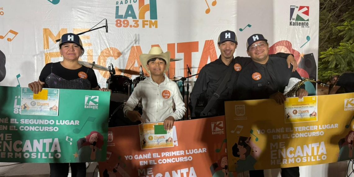 Con grandes interpretaciones musicales hermosillenses demuestran su talento en concurso “Me Encanta”