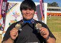 Alumno de UTS conquista doble oro en atletismo en el 1er Encuentro Nacional Cultural y Deportivo