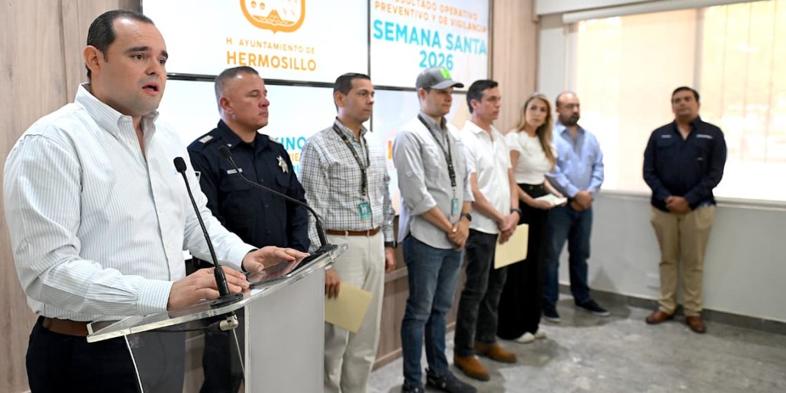 En equipo con ciudadanos Hermosillo tuvo una Semana Santa ordenada, segura y de impulso económico