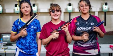 Tiro deportivo de Sonora tiene jornada de cuatro preseas en olimpiada nacional