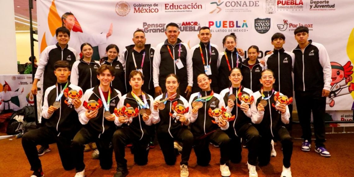 Karatecas sonorenses registran 5 preseas más en la Olimpiada Nacional
