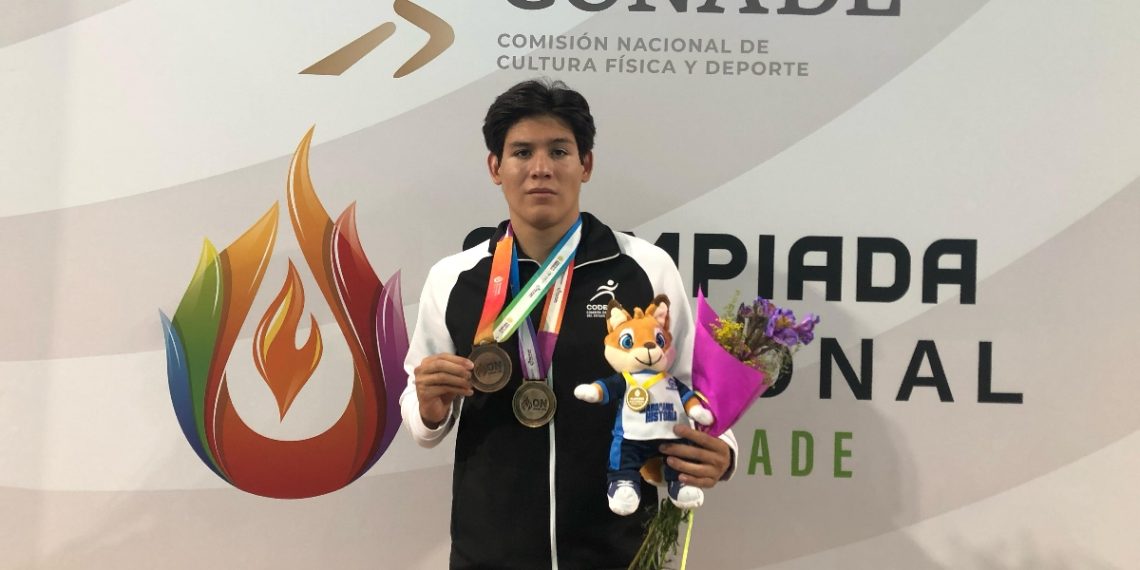 Natación sonorense se despide con oro para sumar cuatro preseas en la Olimpiada Nacional