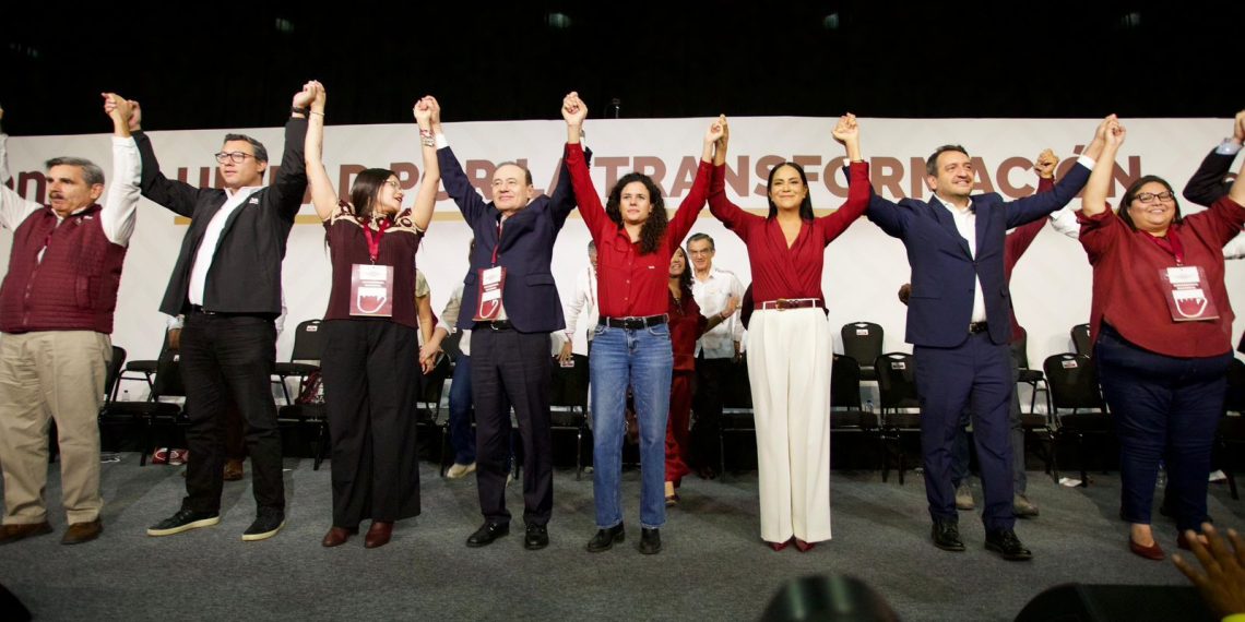 Con la unidad como estrategia, Morena elige a Ariadna Montiel Reyes como presidenta del Comité Ejecutivo Nacional