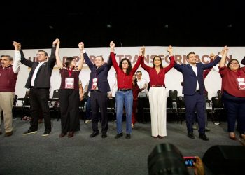 Con la unidad como estrategia, Morena elige a Ariadna Montiel Reyes como presidenta del Comité Ejecutivo Nacional