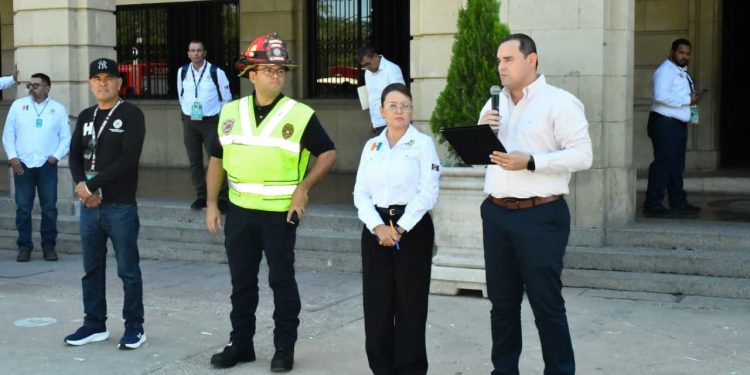 Se suma Ayuntamiento de Hermosillo al Primer Simulacro Nacional 2026