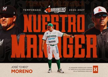 Naranjeros anuncia a José “Cheo” Moreno como su nuevo manager